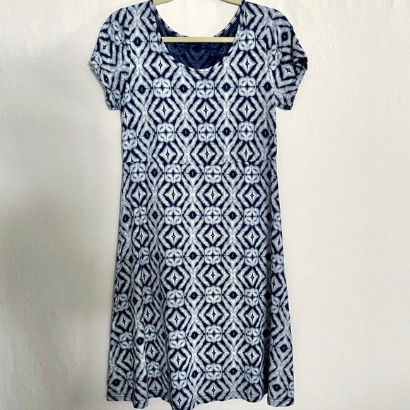 Fresh Produce Cotton Boho Ikat Printed Sadie Dress - Picture 1 of 10